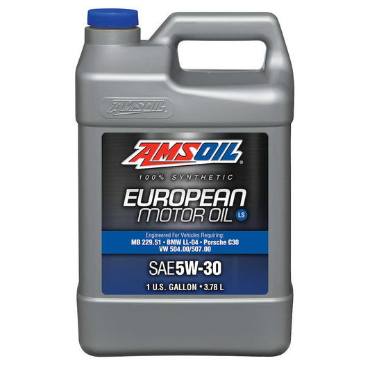 AMSOIL 5W-30 LS 100% Synthetic European Motor Oil - AEL1G (1 Gallon)