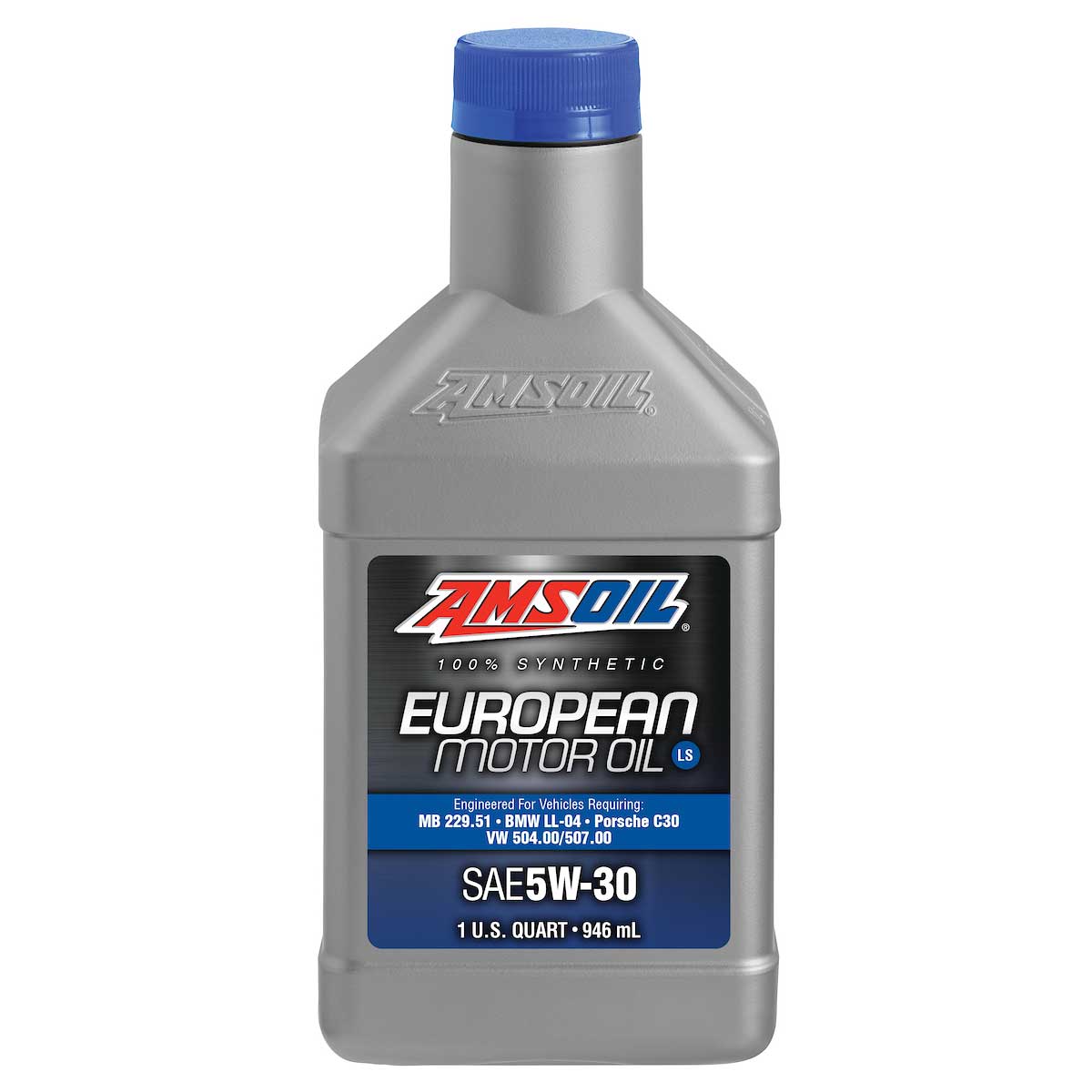 AMSOIL 5W-30 LS 100% Synthetic European Motor Oil - AELQT (946ml)