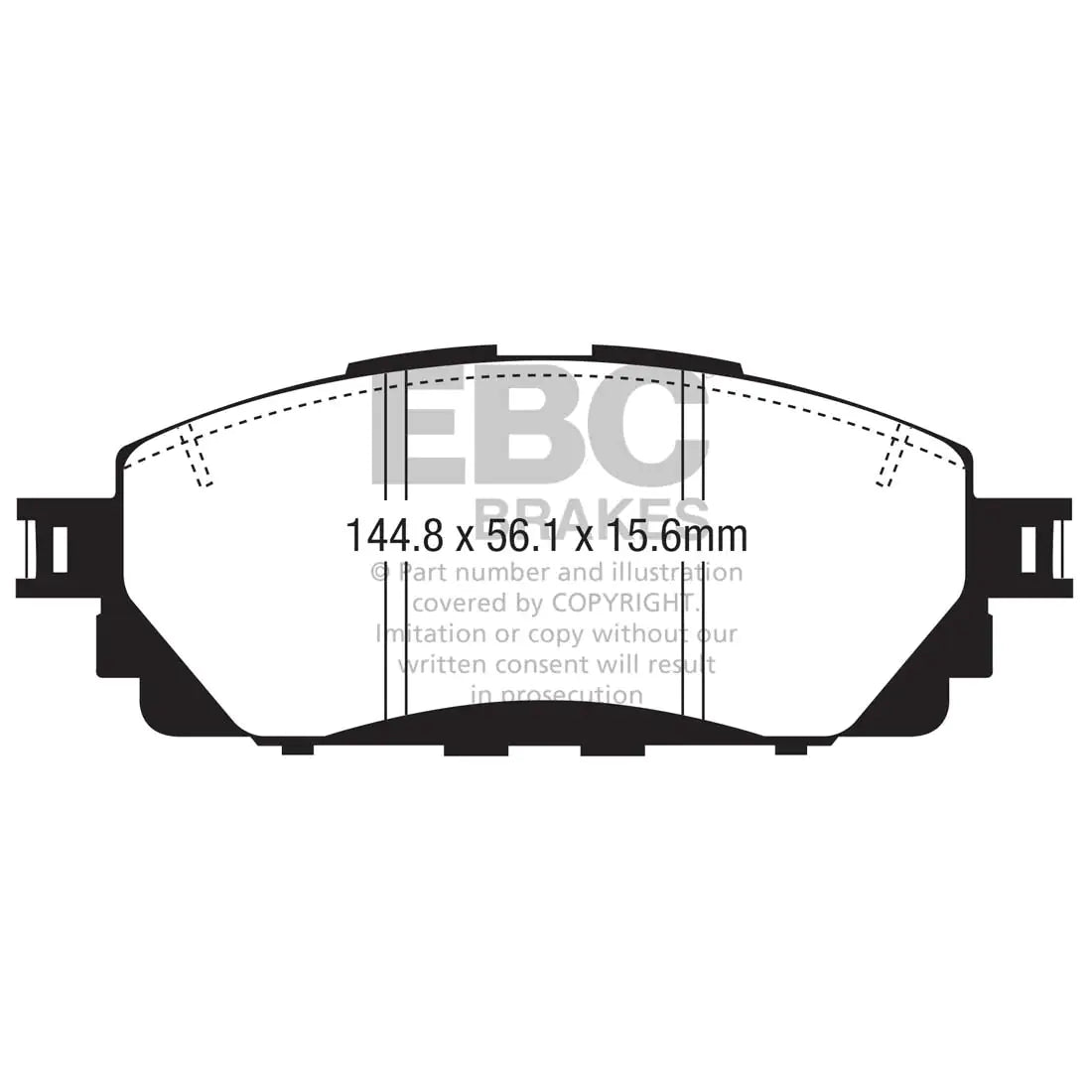 EBC Yellowstuff™ Brake Pads DP42373R
