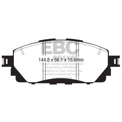 EBC Yellowstuff™ Brake Pads DP42373R