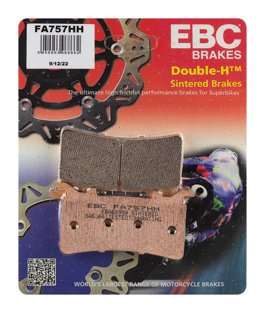 EBC Brakes Double-H Series Sintered Brake Pads FA757HH