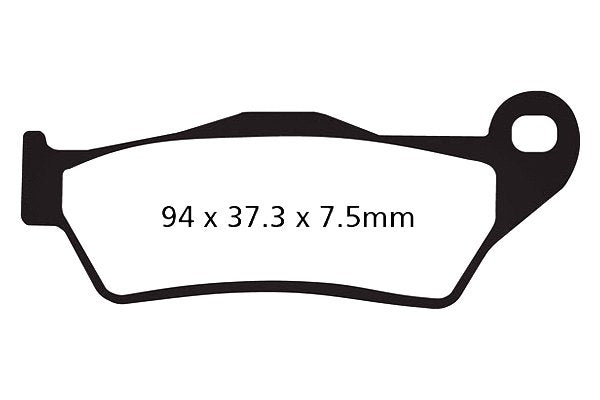 EBC Brakes Double-H Series Sintered Brake Pads FA181HH