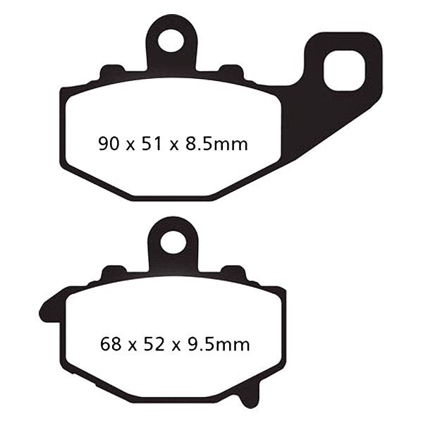 EBC Brakes Double-H Series Sintered Brake Pads FA192HH