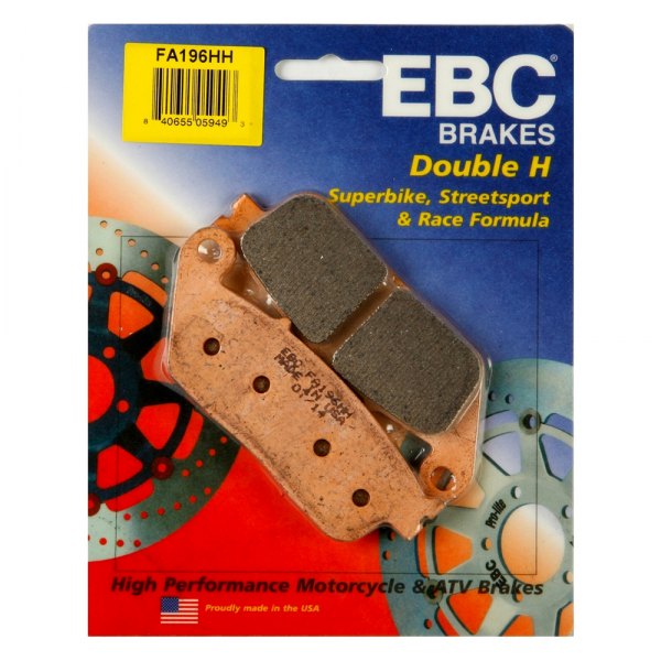 EBC Brakes Double-H Series Sintered Brake Pads FA196HH