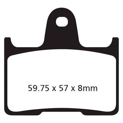 EBC Brakes Double-H Series Sintered Brake Pads FA254HH