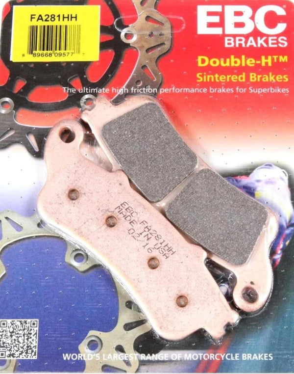 EBC Brakes Double-H Series Sintered Brake Pads FA281HH