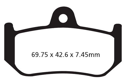 EBC Brakes Double-H Series Sintered Brake Pads FA320HH