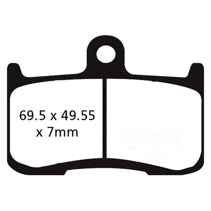EBC Brakes Double-H Series Sintered Brake Pads FA347HH