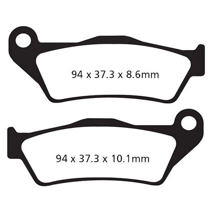 EBC Brakes Double-H Series Sintered Brake Pads FA363HH