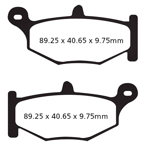 EBC Brakes Double-H Series Sintered Brake Pads FA419HH