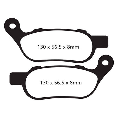 EBC Brakes Double-H Series Sintered Brake Pads FA458HH