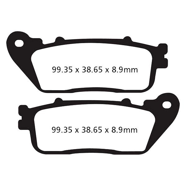 EBC Brakes Double-H Series Sintered Brake Pads FA488HH