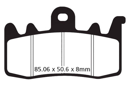 EBC Brakes Double-H Series Sintered Brake Pads FA630HH