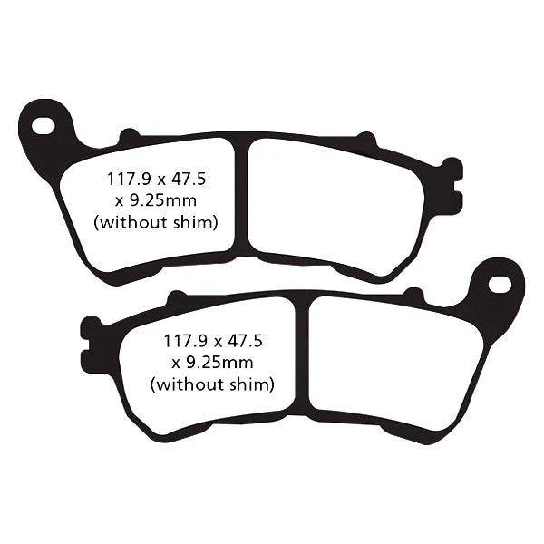 EBC Brakes Double-H Series Sintered Brake Pads FA640HH