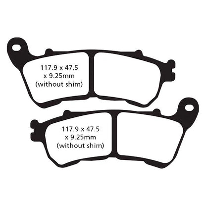 EBC Brakes Double-H Series Sintered Brake Pads FA640HH