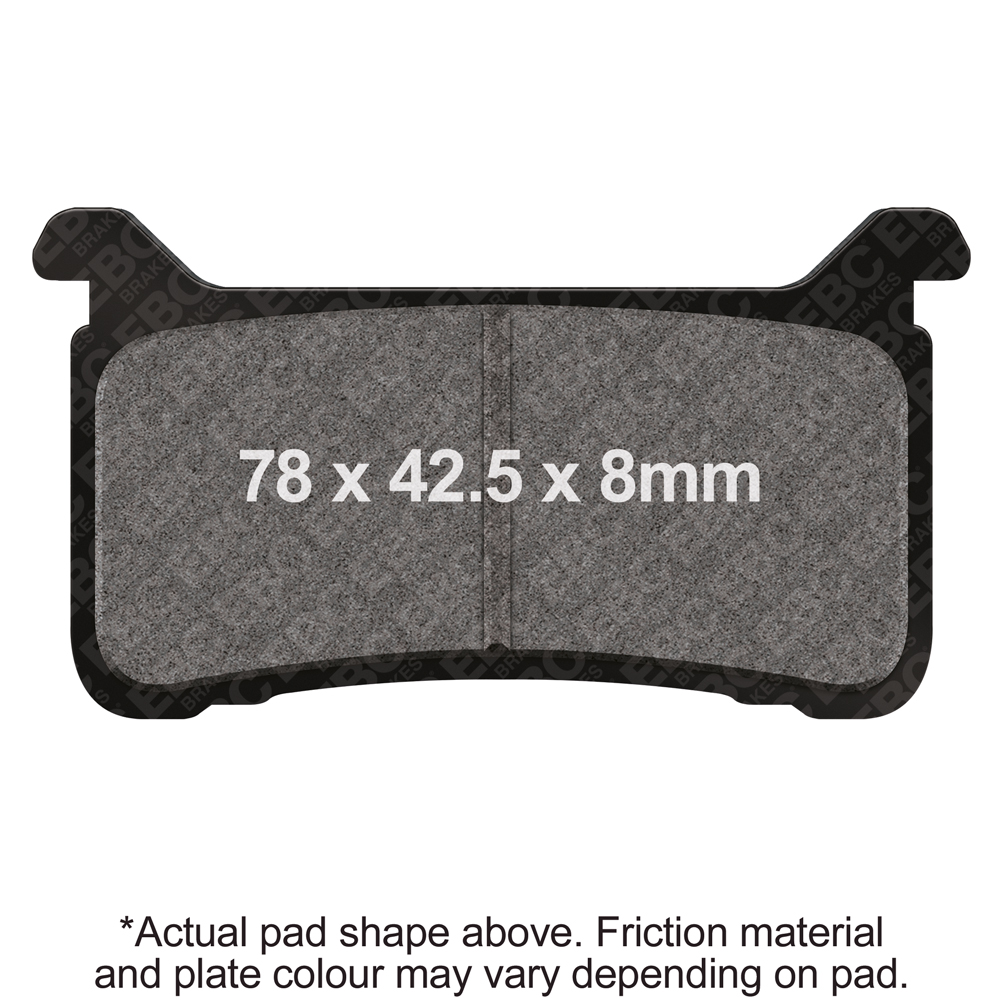 EBC Brakes Double-H Series Sintered Brake Pads FA700HH