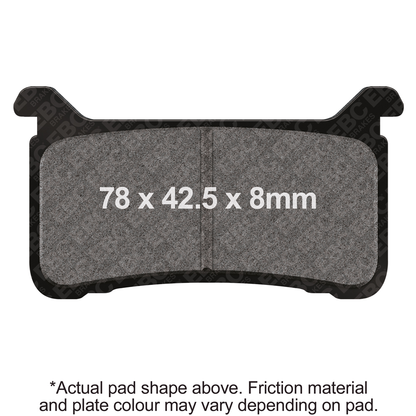 EBC Brakes Double-H Series Sintered Brake Pads FA700HH