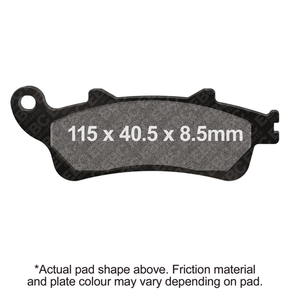 EBC Brakes Double-H Series Sintered Brake Pads FA281HH