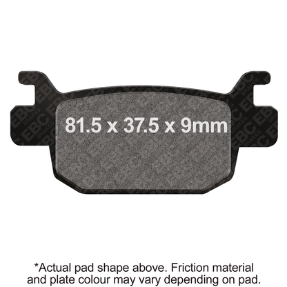 EBC Brakes Double-H Series Sintered Brake Pads FA698HH