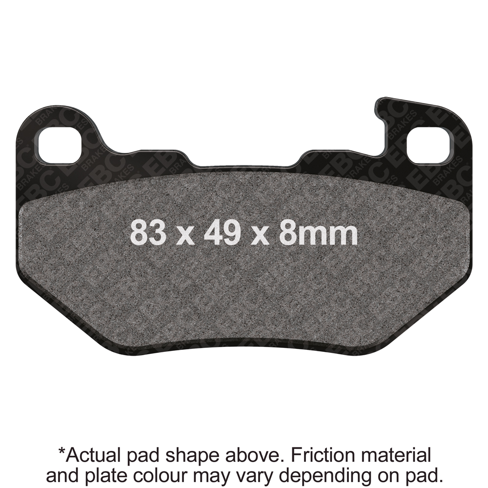 EBC Brakes Double-H Series Sintered Brake Pads FA760HH