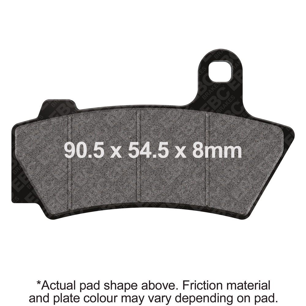 EBC Brakes Double-H Series Sintered Brake Pads FA748HH
