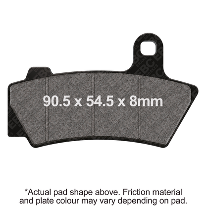 EBC Brakes Double-H Series Sintered Brake Pads FA748HH