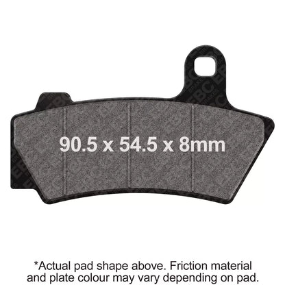 EBC Brakes Double-H Series Sintered Brake Pads FA749HH