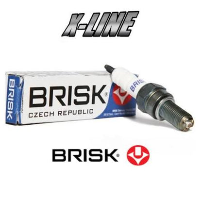 BRISK Premium LSG / X-Line Performance Spark Plugs AOR10-X9