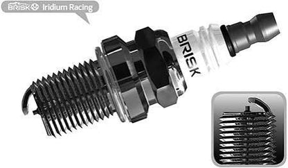 BRISK Iridium Premium+ Performance Spark Plugs P43