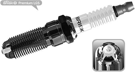 BRISK Premium LSG / X-Line Performance Spark Plugs MOR12-X8