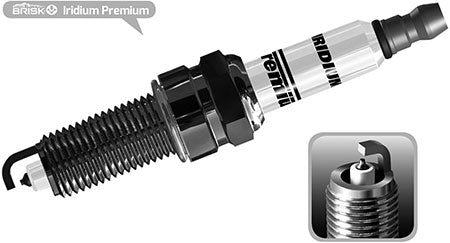 BRISK Iridium Premium+ Performance Spark Plugs P5 (Set of 4)