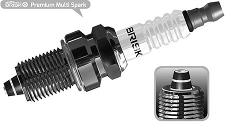 BRISK Premium ZC/ZS Performance Spark Plugs CR12ZS